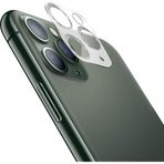Binano iPhone 11 Pro 11 Pro Max 3D Pro Gümüş Kamera Koruyucu
