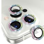 Binano iPhone 11 Pro Diamond Pembe Kamera Koruyucu