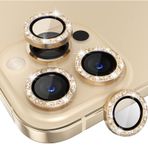 Binano iPhone 11 Pro Max Diamond Altın Sarısı Kamera Koruyucu