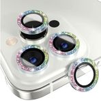Binano iPhone 11 Pro Max Diamond Pembe Kamera Koruyucu