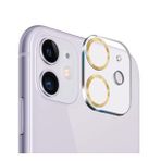 Binano iPhone 11/12 Mini 3D Pro Kamera Koruyucu Gold
