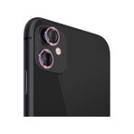Binano Iphone 11/12 Mini Diamond Kamera Koruyucu Karışık Pembe