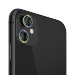 Binano Iphone 11/12 Mini Diamond Kamera Koruyucu Karışık Yeşil