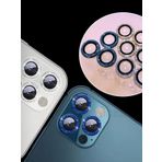 BİNANO IPHONE 11/12 MİNİ DIAMOND SİYAH CAMERA KORUYUCU