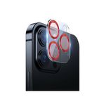 Binano iPhone 12 Pro Max 3D Pro Kırmızı Kamera Koruyucu