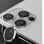 Binano iPhone 13 Pro-13 Pro Max Metal Ring Gümüş Kamera Koruyucu