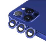 Binano iPhone 13 Pro-13 Pro Max Metal Ring Mavi Kamera Koruyucu