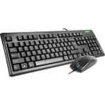 Binbir Göz Bilgisayar A4 Tech KM-72620D Türkçe USB Multimedya Siyah Q Klavye Mouse