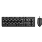 Binbir Göz Bilgisayar A4 Tech KR-3330S Silent Q USB Fn-Multimedya Klavye + Optik Mouse Set Sessiz