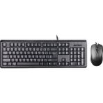Binbir Göz Bilgisayar A4 Tech KR-9276 USB Multimedya Siyah Q Klavye Mouse