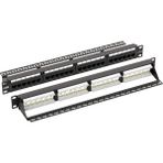 Binbir Göz Bilgisayar Ager AC-611-24E 8P8C,LSA,ALTIN Kontak 24 Port Cat6 Dolu 1u Zırhsız Patch Panel