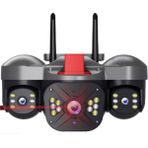 Binbir Göz Bilgisayar Apronx APX-WP332 6mp 2.8mm-3.6mm Üç Kamera 22 LED Wifi Ptz