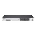 Binbir Göz Bilgisayar Bdcom S1518-16P 16 Port 10/100/1000 16 Port Poe 2 Port Gıgabıt Uplınk 240W Yonetılemez Rack Mount Swıtch