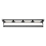Binbir Göz Bilgisayar Dıgıtus DN-91624U-CR 8P8C,LSA,ALTIN Kontak 24 Port Cat6 Dolu 1u Zırhsız Patch Panel