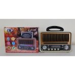 Binbir Göz Bilgisayar Everton RT-769 Bluetooth Fm-Usb-Tf-Aux Şarjlı Nostaljik Radyo