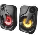 Binbir Göz Bilgisayar Mikado MD-X27 2.0 Multimedia 3W-2 Siyah 5V USB LED Işıklı Speaker Hoparlör