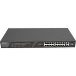 Binbir Göz Bilgisayar Ruıjıe Reyee RG-ES118S-LP 16 Port 10/100 16 Port Poe 2 x Combo Uplınk 120W Yonetılemez Rack Mount Swıtch
