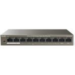 Binbir Göz Bilgisayar Tenda TEF1110P-8-63W 10 Port 10/100 8 Port Poe 63WATT Yonetılemez Desktop Swıtch