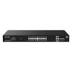 Binbir Göz Bilgisayar Tenda TEG2220P-16-250W 16 Port 10/100/1000 16 Port Poe+ 2 x Sfp 250W Yonetılebılır Desktop Swıtch