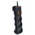 Binbir Göz Bilgisayar Tunçmatik Powersurge TSK19010 1050 Joules 3'lü Siyah/1,5m Akım Korumalı Priz