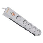 Binbir Göz Bilgisayar Tunçmatik Powersurge TSK6134 1050 Joules 5'li Beyaz /1.5m Akım Korumalı Priz