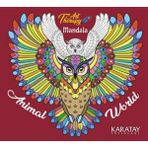 Binbir Göz Kitap Art Therapy Mandala - Animal World