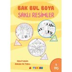 Binbir Göz Kitap Bak Bul Boya – Saklı Resimler 6 Yaş