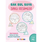 Binbir Göz Kitap Bak Bul Boya – Saklı Resimler 7-8 Yaş