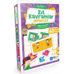 Binbir Göz Kitap Blue Focus Zıt Kavramlar Opposites - Eğitici Oyunlar 60 Parça