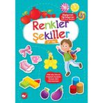 Binbir Göz Kitap Büyüyorum Öğreniyorum Okul Öncesi Etkinlikleri - Renkler Şekiller 5+Yaş