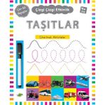 Binbir Göz Kitap Çizgi Çizgi Etkinlik - Taşıtlar (4+ Yaş)