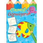 Binbir Göz Kitap Çizmeyi Öğreniyorum Mavi Kitap
