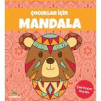 Binbir Göz Kitap Çocuklar Için Mandala - Turuncu