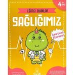 Binbir Göz Kitap Eğitici Oyunlar - Sağlığımız (Çıkartmalı)