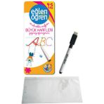 Binbir Göz Kitap Eğlen Öğren - 40 Silinebilir Sayfada - Büyük Harfleri Yazmayı Öğreniyorum (4-5 Yaş)