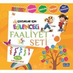 Binbir Göz Kitap Eğlenceli Faaliyet Seti - Turuncu Kitap - 4+ Yaş