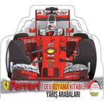 Binbir Göz Kitap Ferrari Dev Boyama Yarış Arabaları