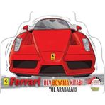 Binbir Göz Kitap Ferrari Dev Boyama Yol Arabaları