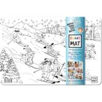 Binbir Göz Kitap Funny Mat Kış Tatili / Winter Holiday Ikili Set