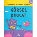 Binbir Göz Kitap Görsel Dikkat 5+ Yaş Oyunlarla Kodlama Serisi