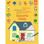 Binbir Göz Kitap Ispanyolca Ilk Yüz Sözcük Boyama Kitabı