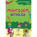 Binbir Göz Kitap Muhteşem Bitkiler - Boyama Kitaplarım 3 - 4 Yaş