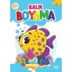 Binbir Göz Kitap Neşeli Balık Boyama