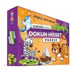 Binbir Göz Kitap Neşeli Hayvanlar - Dokun ve Hisset Puzzle