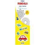 Binbir Göz Kitap Puslu Mandala Çocuk Ayraç - Taşıtlar