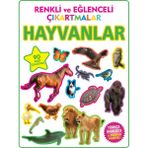 Binbir Göz Kitap Renkli ve Eğlenceli Çıkartmalar Hayvanlar
