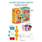 Binbir Göz Kitap Sevimli Şeflerle Waffle Oyun Hamuru Seti (16 Parça - 340 Gr)