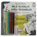 Binbir Göz Kitap Ünlü Resimler Minik Ressamlar - Funny Mat Mini Set (Aktivite Seti)