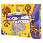 Binbir Göz Kitap Yabani Hayvanlar - Dokun ve Hisset Puzzle