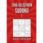 Binbir Göz Kitap Zeka Geliştiren Sudoku 1 Kolay - Orta - Zor